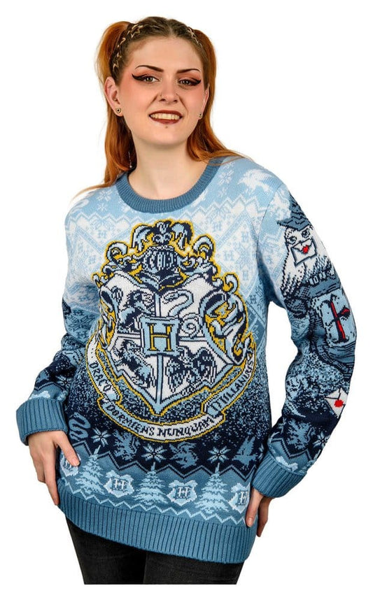 Harry Potter Christmas Pullover Hogwarts Größe L