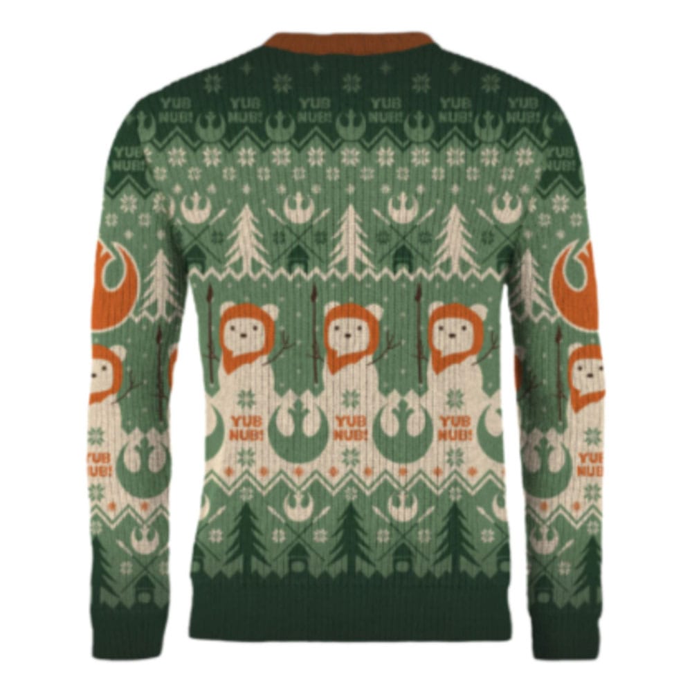 Star Wars Christmas Pullover Ewok'n around the Christmas Tree Größe M