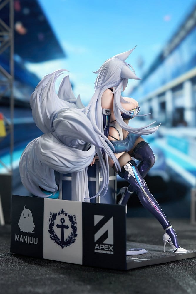 Azur Lane PVC Figur 1/7 Shinano Moonlit Chrome Ver. Acrylic Special Edition w/Display 25 cm