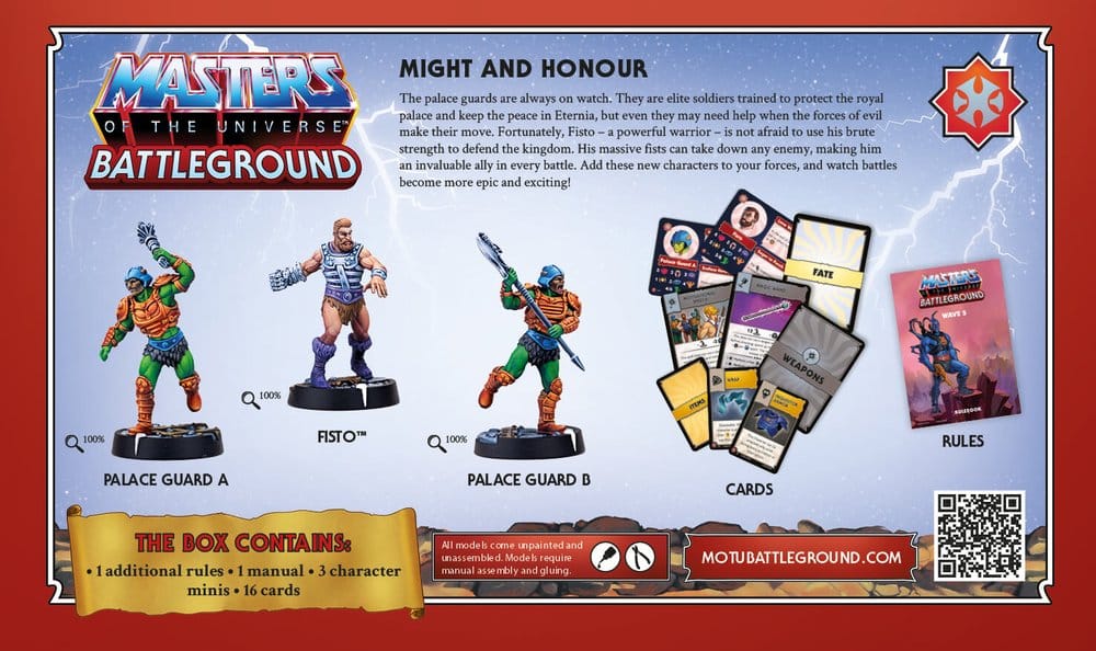 Masters of the Universe: Battleground Miniaturenspiel Wave 5: Masters of the Universe faction *Spanische Version*