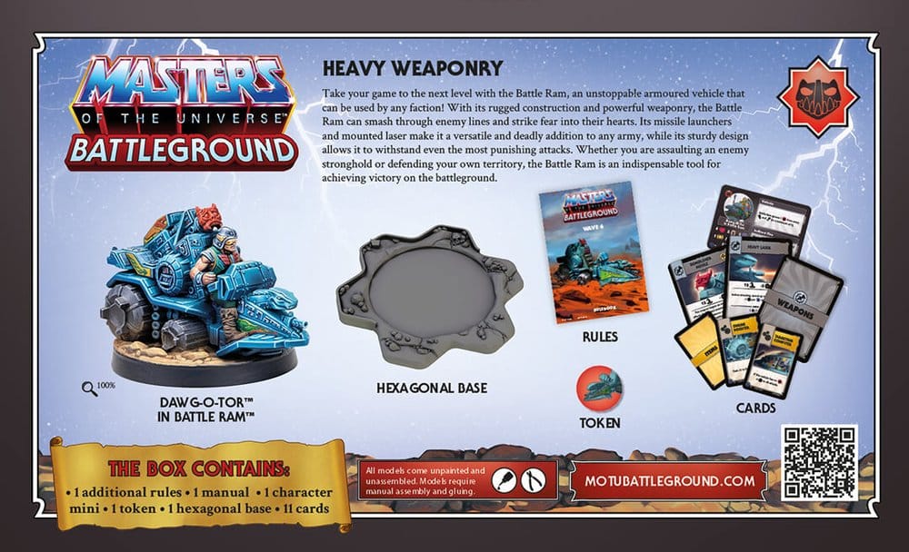 Masters of the Universe: Battleground Miniaturenspiel Wave 6: Fighting Foe Men Faction *Spanische Version*