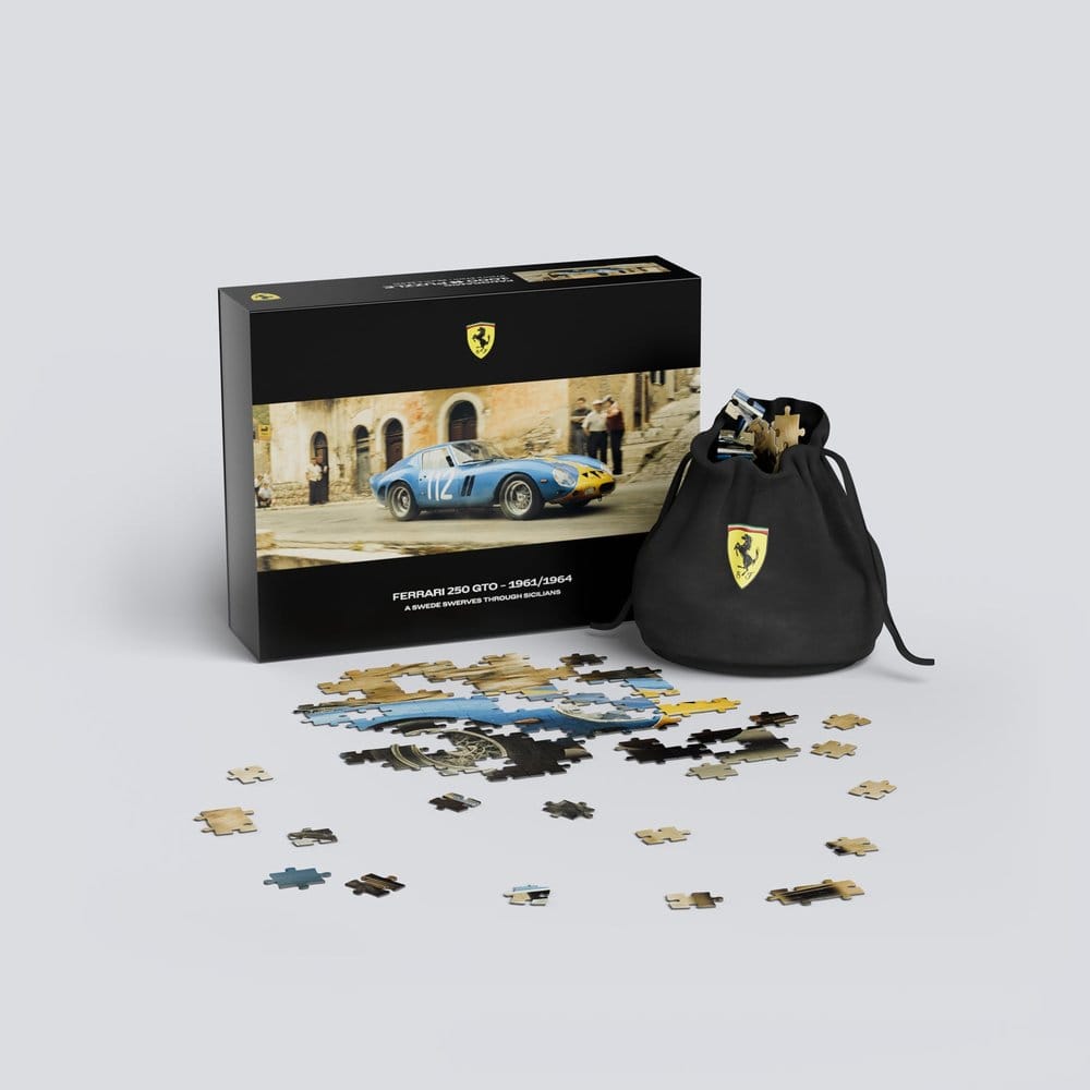 Ferrari 250GTO Premium Puzzle A Swede Swerves Through Sicilians (1000 Teile) 97 x 34 cm