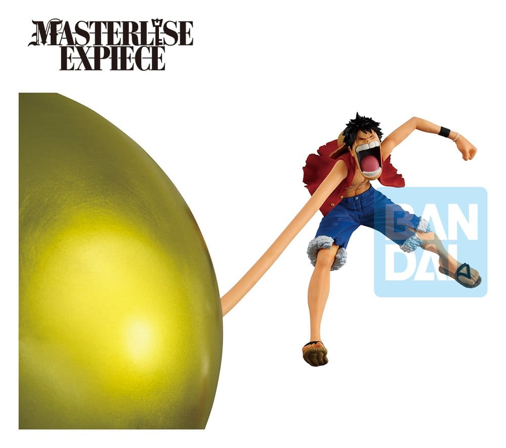 One Piece Playing Love Song in the Sky Ichibansho Masterlise Expiece PVC-Figur Monkey D. Ruffy 19 cm