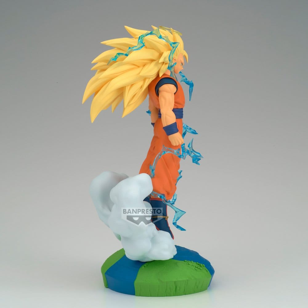Dragon Ball Z History Box PVC-Figur Super Saiyan 3 Son Goku 18 cm