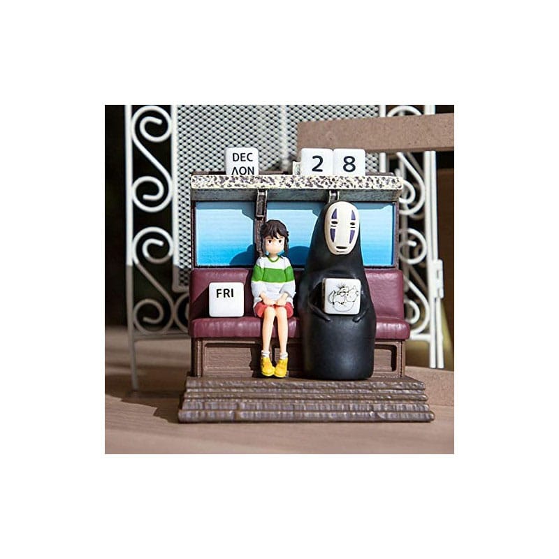 Chihiros Reise ins Zauberland Statue Diorama / Calendar Take Unabara Train 11 cm