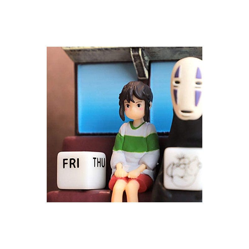 Chihiros Reise ins Zauberland Statue Diorama / Calendar Take Unabara Train 11 cm
