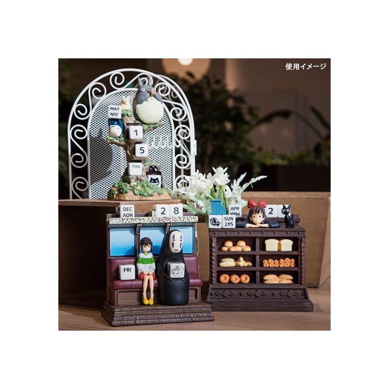 Chihiros Reise ins Zauberland Statue Diorama / Calendar Take Unabara Train 11 cm