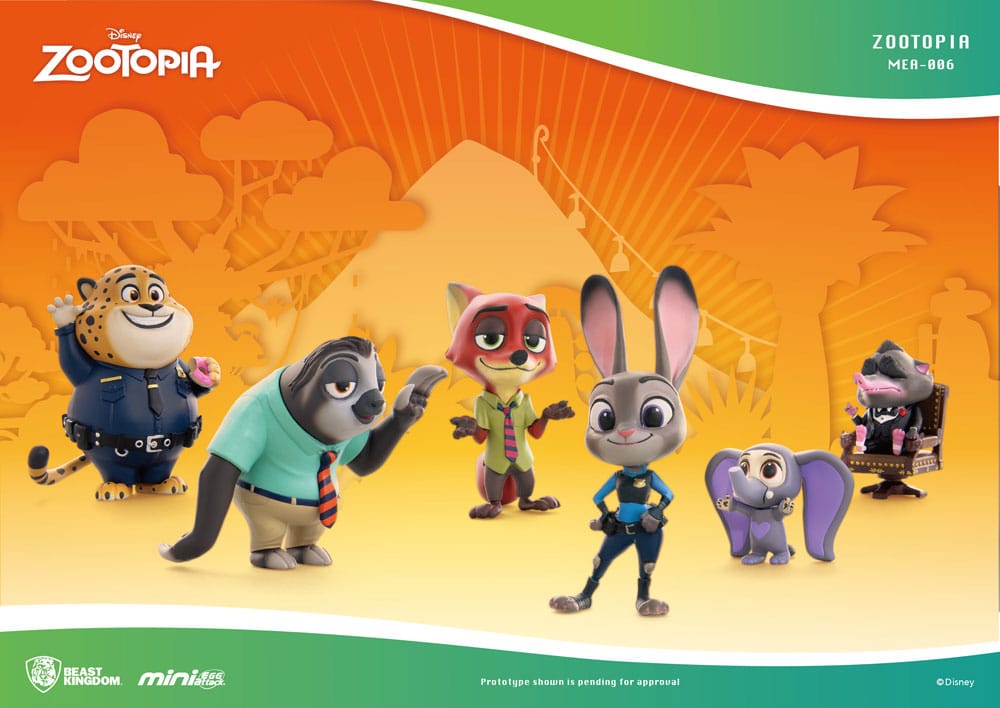 Zoomania Mini Egg Attack Blind Box Figuren Series Sortiment 10 cm (6)