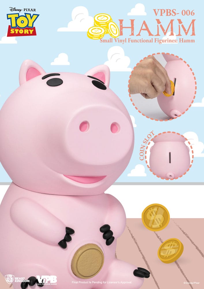 Toy Story Piggy Vinyl Spardose Hamm 25 cm