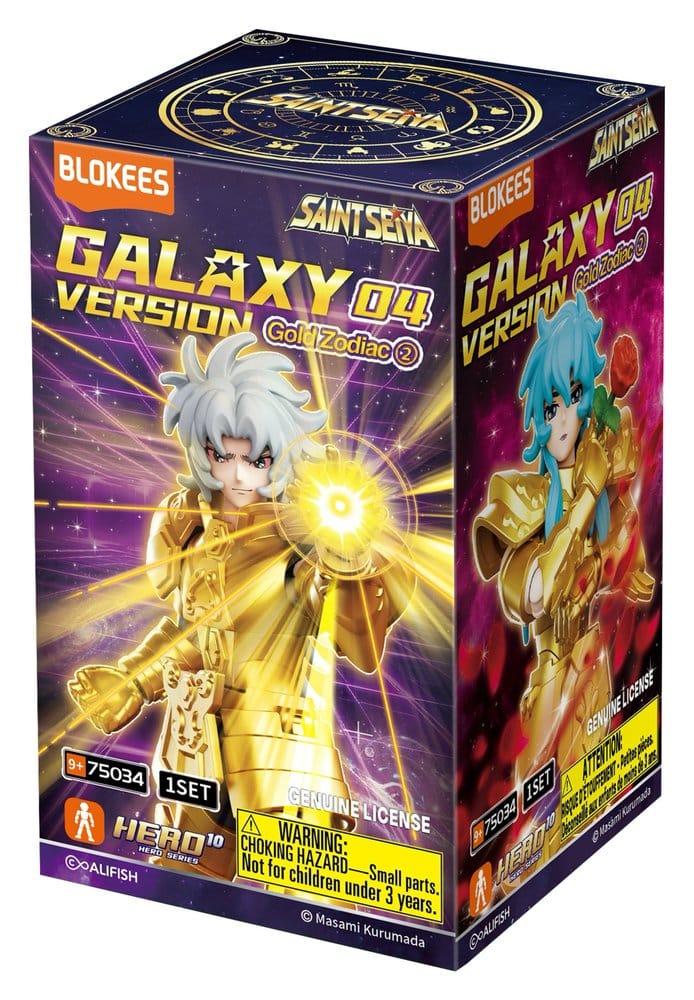 Saint Seiya Blokees Plastic Model Kit Galaxy Version 4 Blind Box Display (9)
