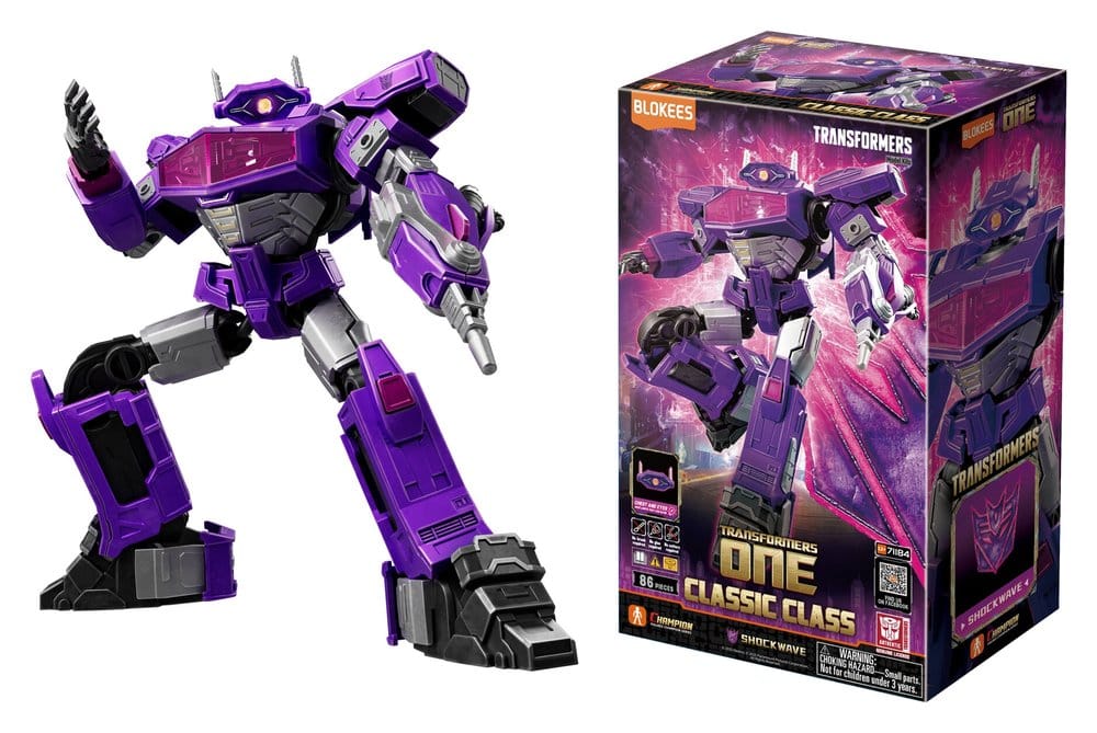 Transformers Blokees Plastic Model Kit Shockwave