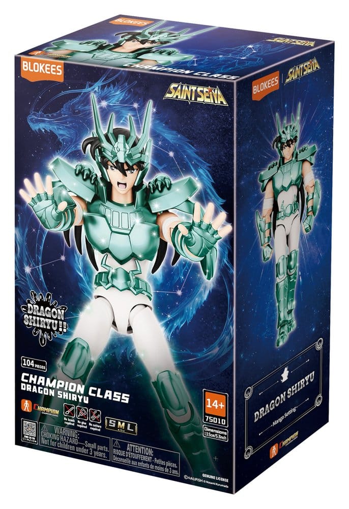 Saint Seiya Blokees Plastic Model Kit Dragon Shiryu