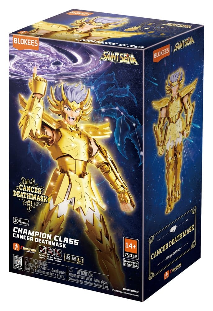 Saint Seiya Blokees Plastic Model Kit Cancer Deathmask