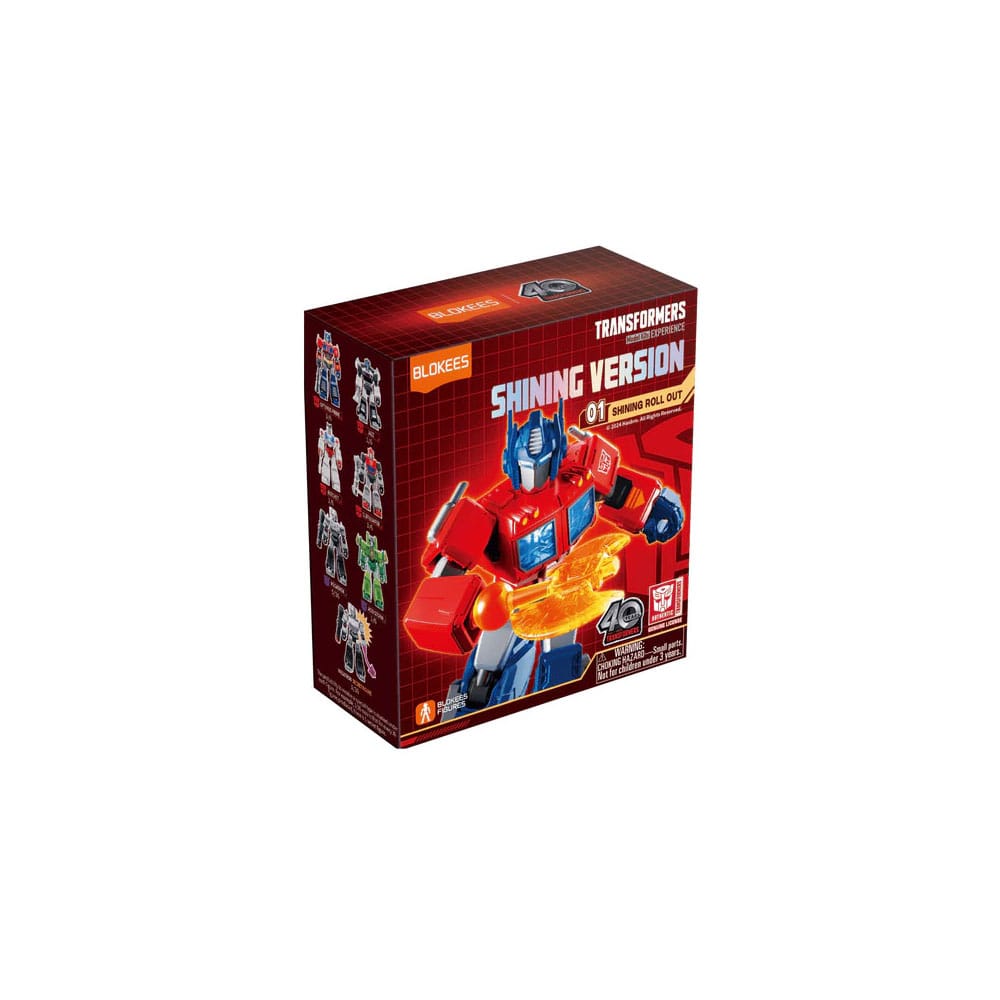 Transformers Blokees Plastic Model Kit Shining Version 01 Shining Roll Out Sortiment (6)