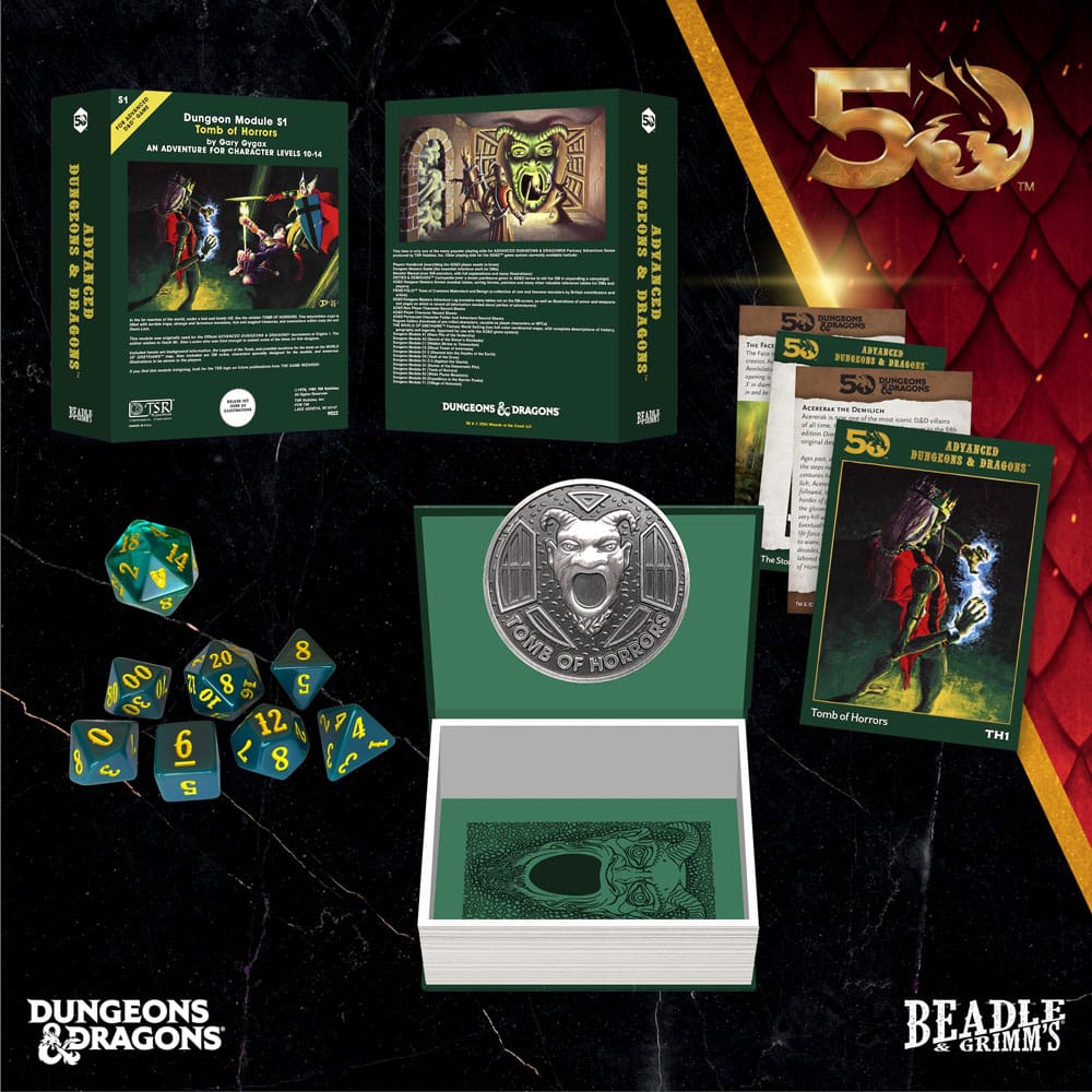 Dungeons & Dragons Classic Module Würfel Set Tomb of Horrors (7)