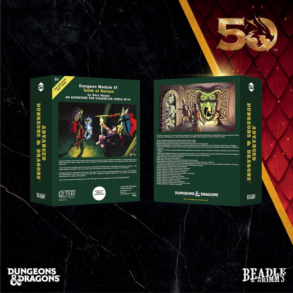 Dungeons & Dragons Classic Module Würfel Set Tomb of Horrors (7)