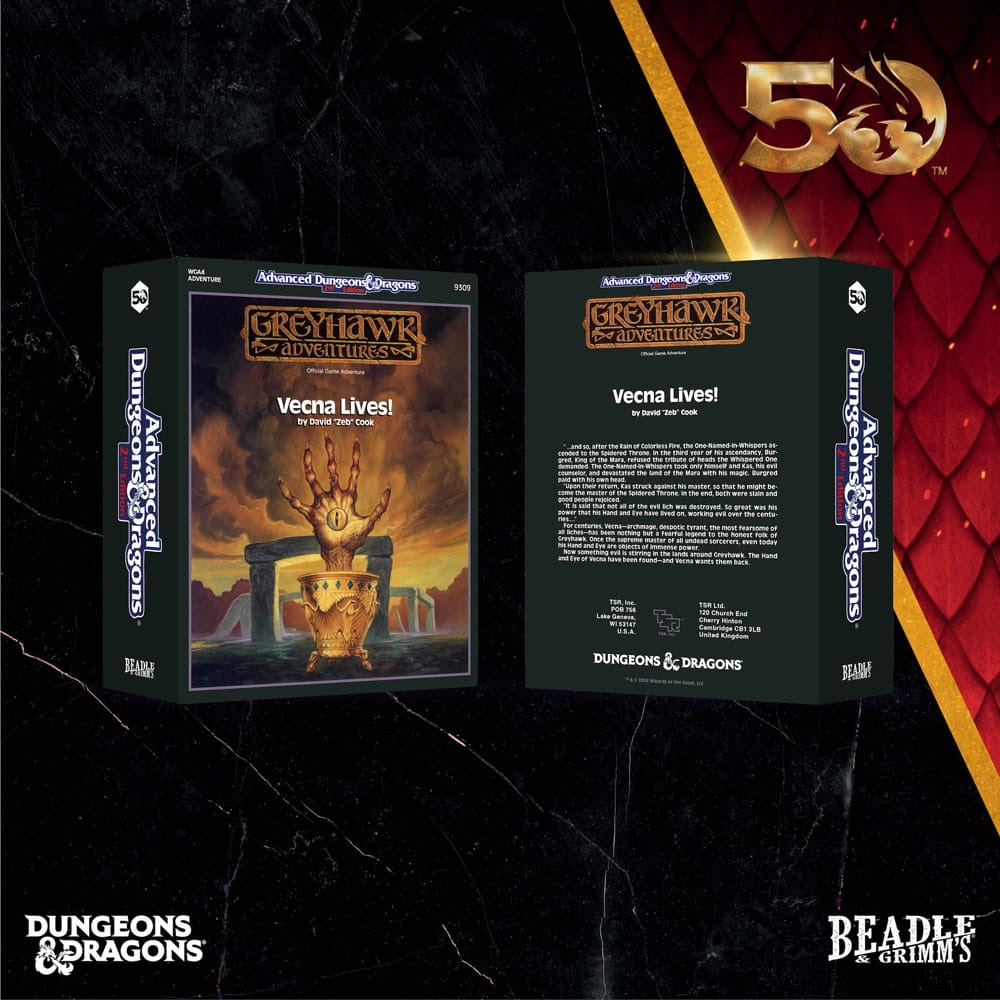Dungeons & Dragons Classic Module Würfel Set Vecna Lives (7)
