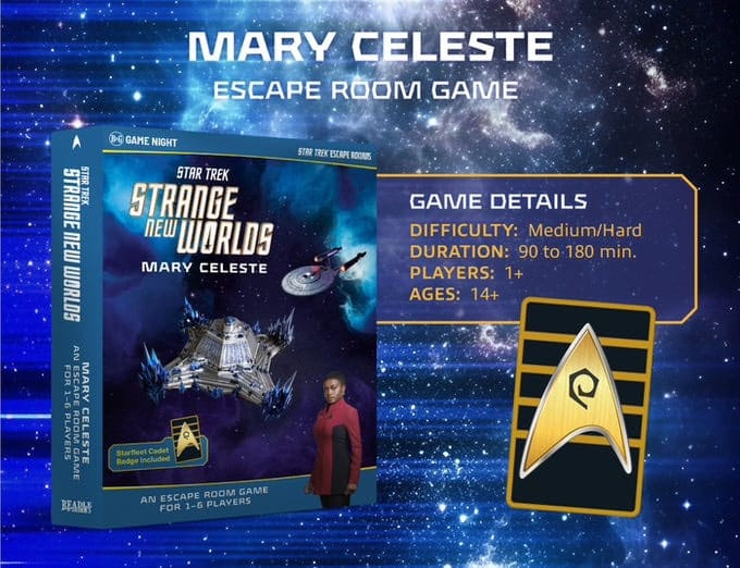 Star Trek: Strange New Worlds Escape Room Game Mary Celeste *Englische Version*