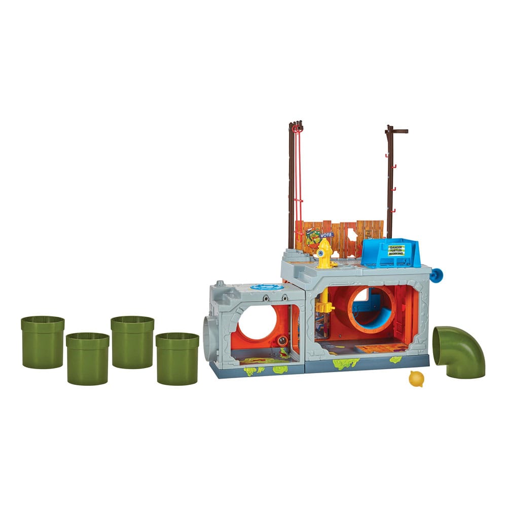 Teenage Mutant Ninja Turtles Gebäude Secret Sewer Lid Playset Mutant Module heo EU Exclusive 30 cm