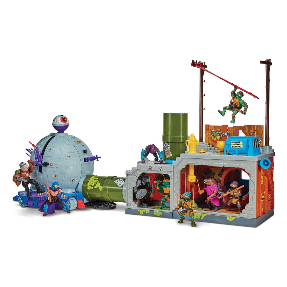 Teenage Mutant Ninja Turtles Gebäude Secret Sewer Lid Playset Mutant Module heo EU Exclusive 30 cm