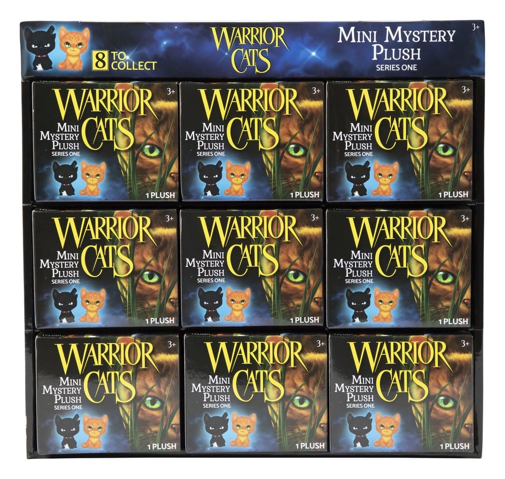 Warrior Cats Plüschfiguren Blind Box Mini Mystery Plush Series 1 15 cm Display (9)