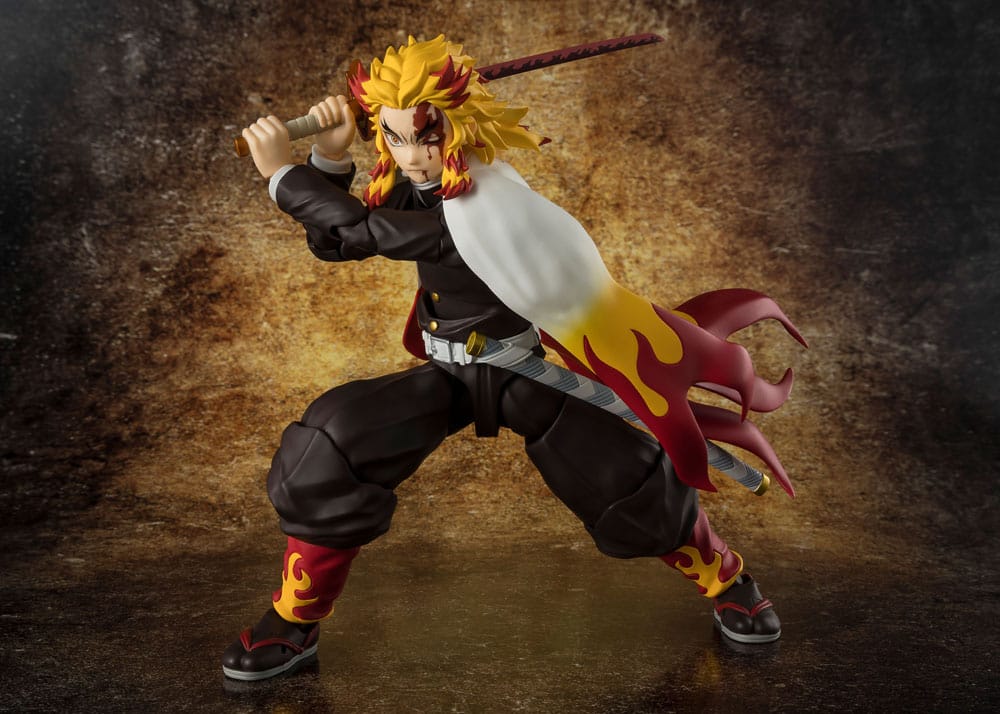 Demon Slayer: Kimetsu no Yaiba S.H.Figuarts Actionfigur Kyojuro Rengoku 15 cm