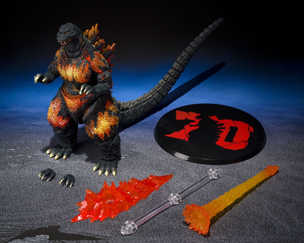 Godzilla vs. Destoroyah S.H. MonsterArts Actionfigur Godzilla 1995 70th Anniversary Special Ver. 16 cm