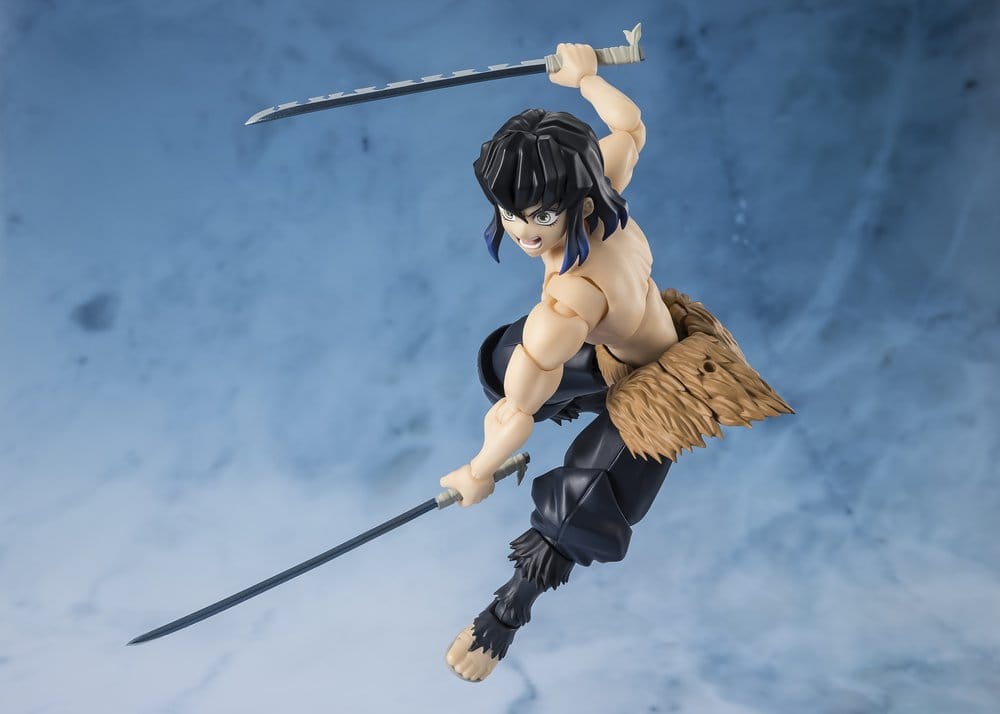 Demon Slayer: Kimetsu no Yaiba S.H. Figuarts Actionfigur Inosuke Hashibira 14 cm