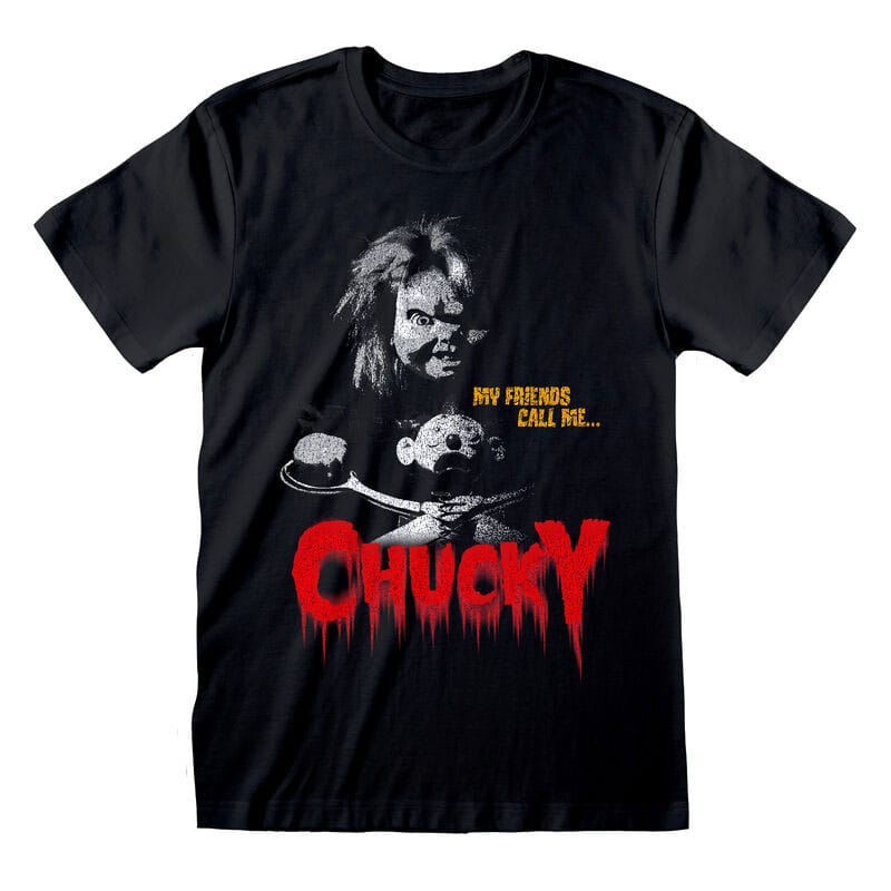 Chucky Die Mörderpuppe T-Shirt My friends Call Me Chucky Größe L
