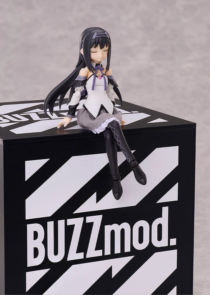 Puella Magi Madoka Magica the Movie -Walpurgisnacht: Rising- BUZZmod. Actionfigur 1/12 Homura Akemi 14 cm