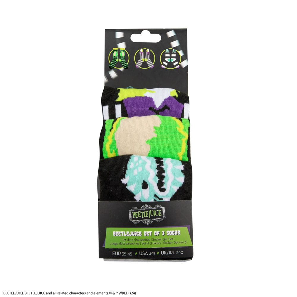 Beetlejuice Socken 3er-Pack