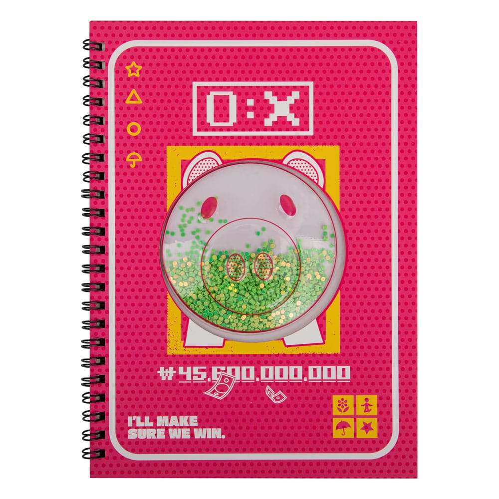 Squid Game Notizbuch Piggy Bank
