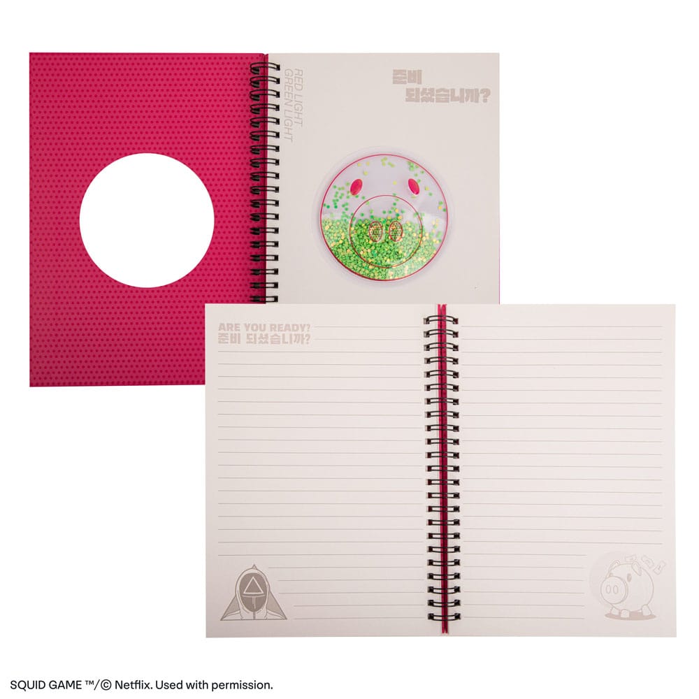 Squid Game Notizbuch Piggy Bank