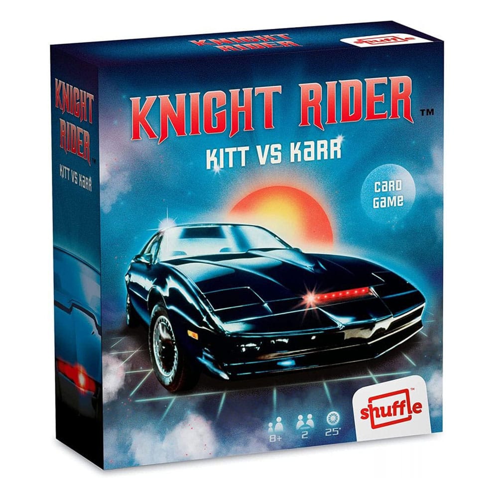 Knight Rider Kartenspiel Kitt vs. Karr Retro