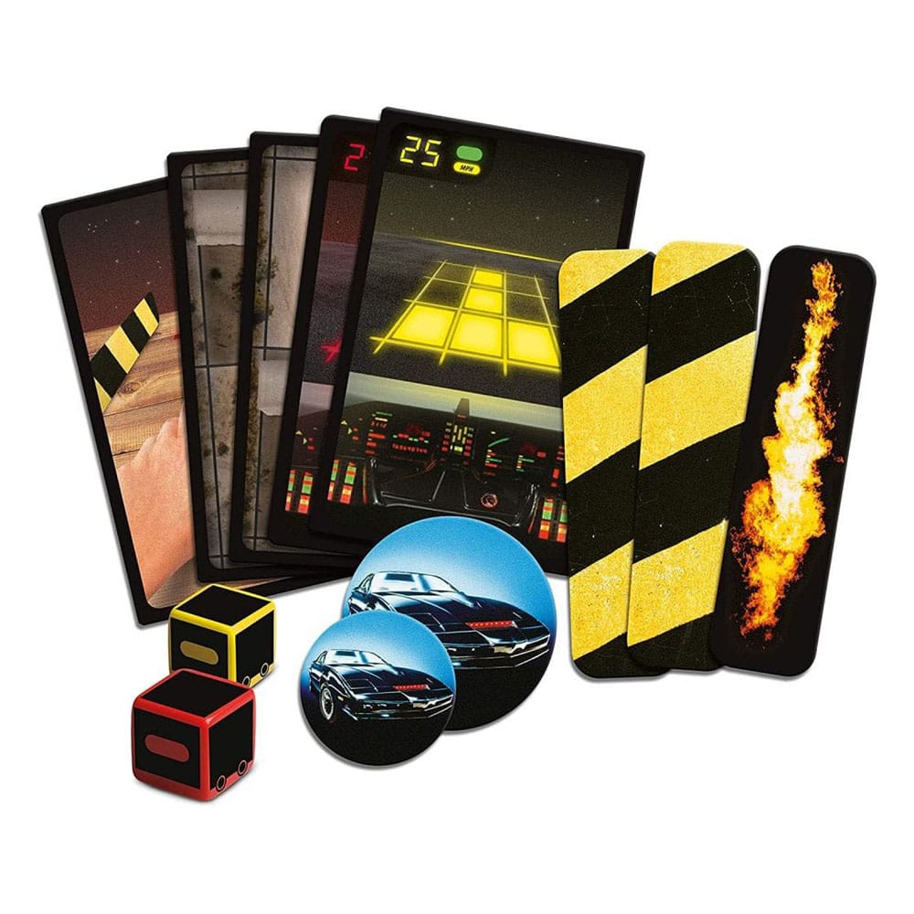 Knight Rider Kartenspiel Kitt vs. Karr Retro