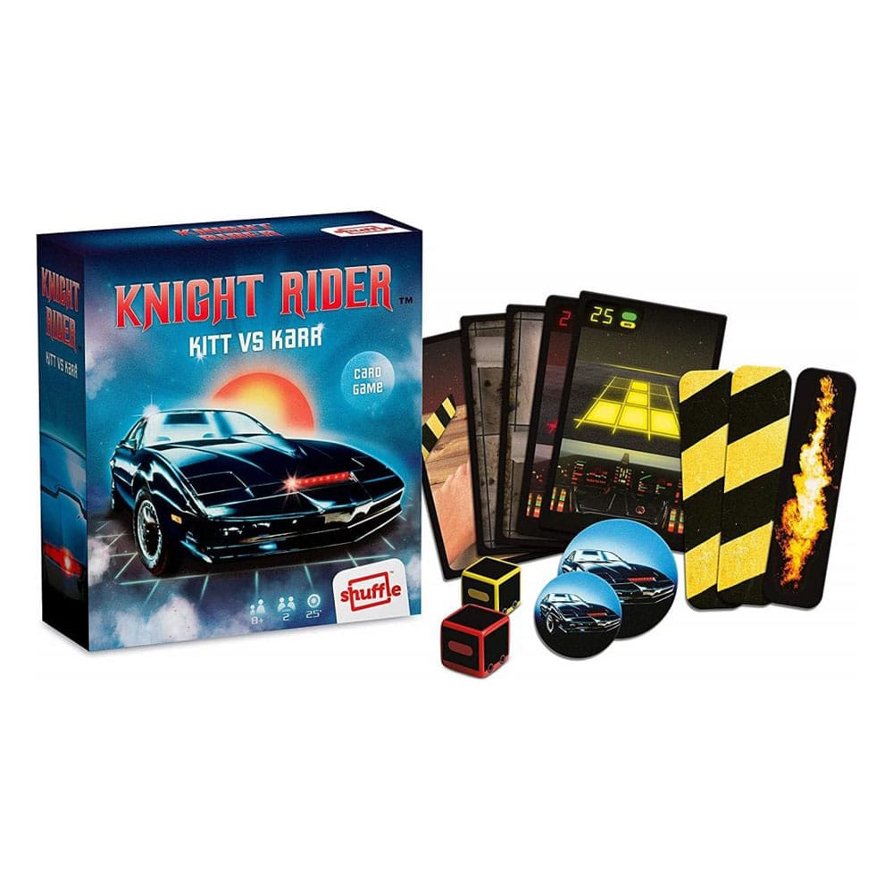 Knight Rider Kartenspiel Kitt vs. Karr Retro