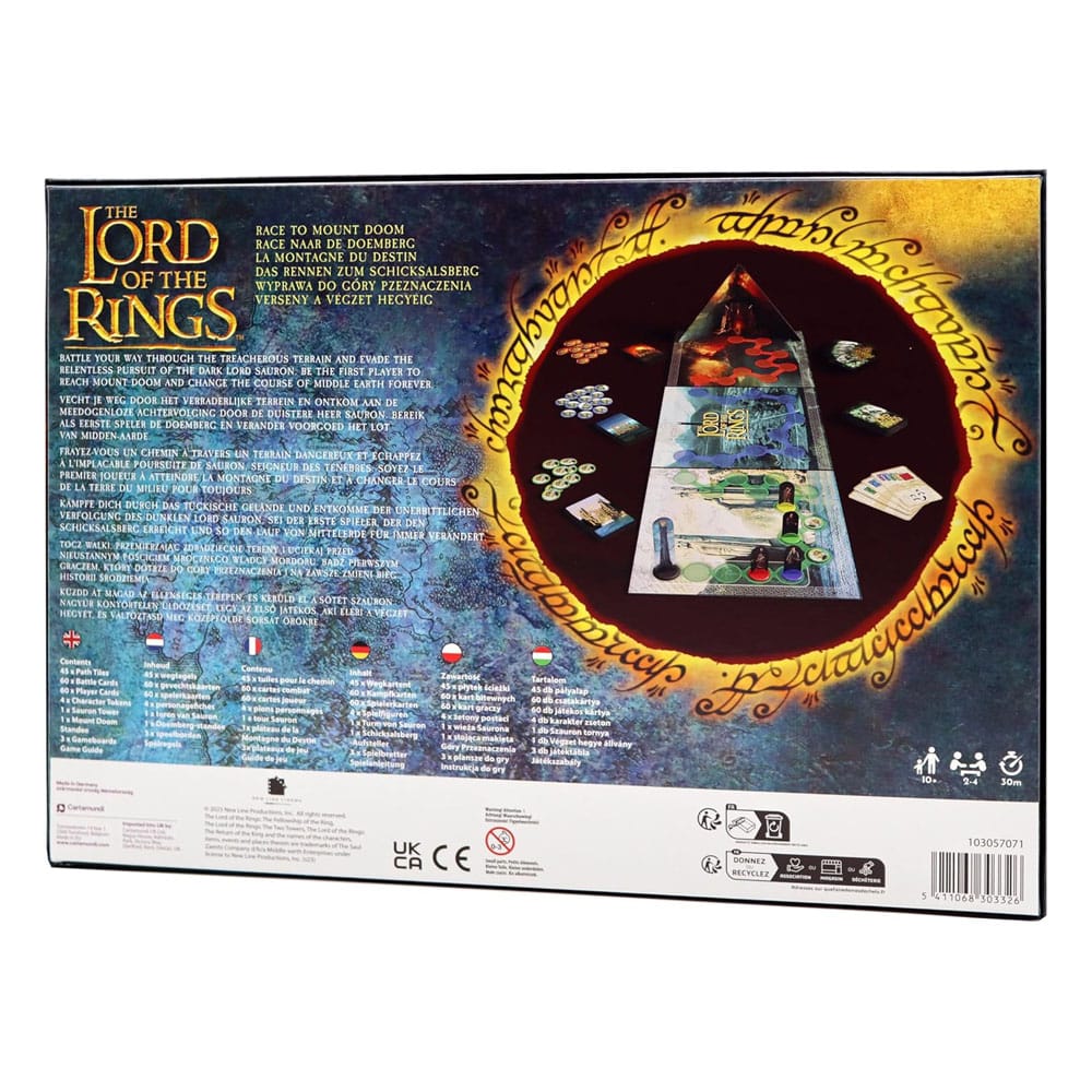 Herr der Ringe Brettspiel Mount Doom Medium