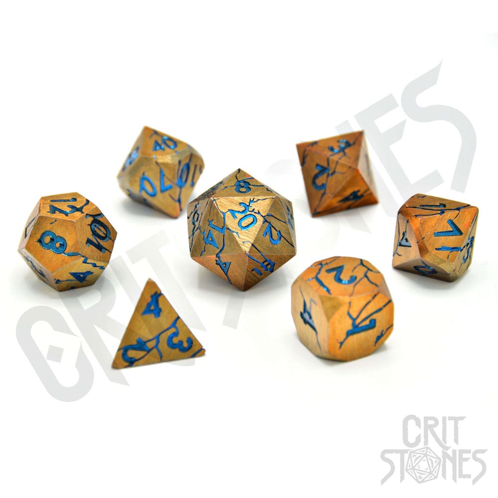CritStones Metal Würfel Set Sundered Spells (7)