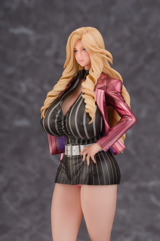 Gal Ane Shachou to Harem Office PVC Figur 1/7 Nishigori Ai (Red Suit Ver.) 26 cm