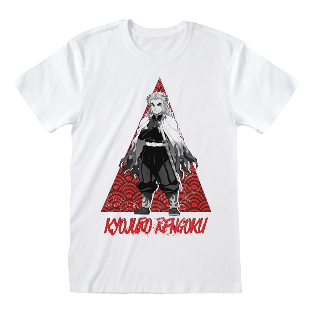 Demon Slayer T-Shirt Rengoku Tri Größe M