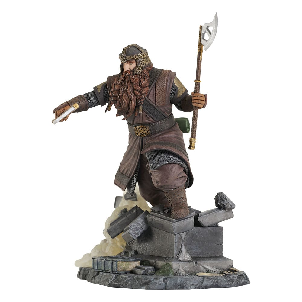 Herr der Ringe Deluxe Gallery PVC Statue Gimli 20 cm