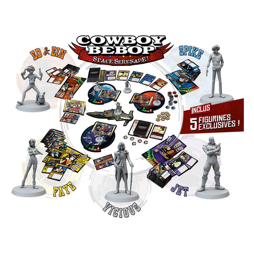 Cowboy Bebop Kartenspiel Space Serenade französisch