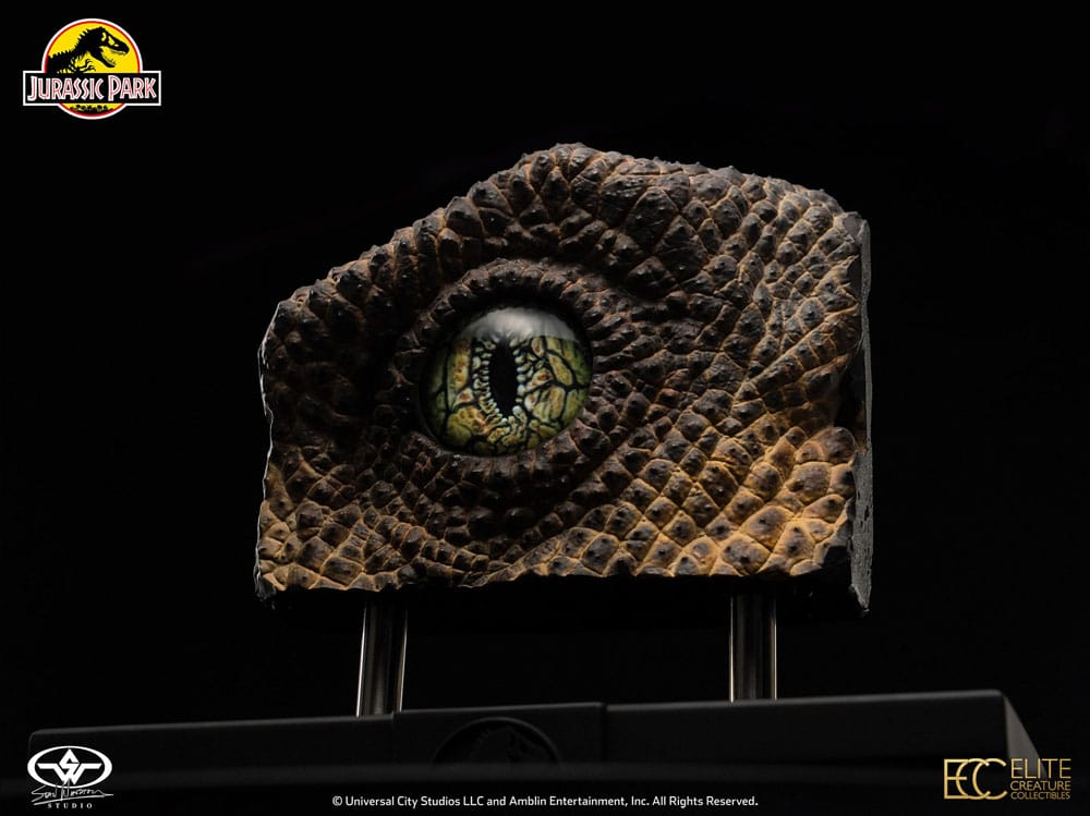 Jurassic Park 1/1 Replik Velociraptor Eye 23 cm