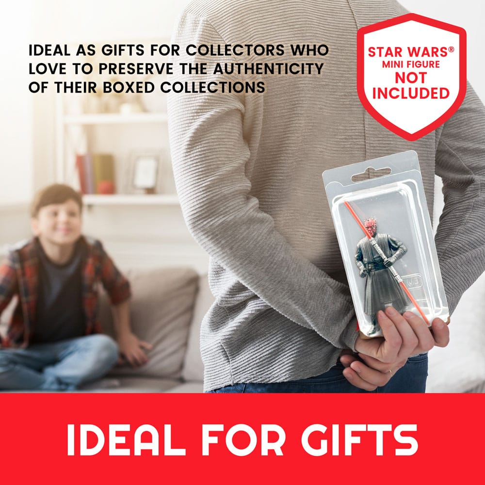 Clamshell PET Gehäuse 35er-Pack für Actionfiguren XL
