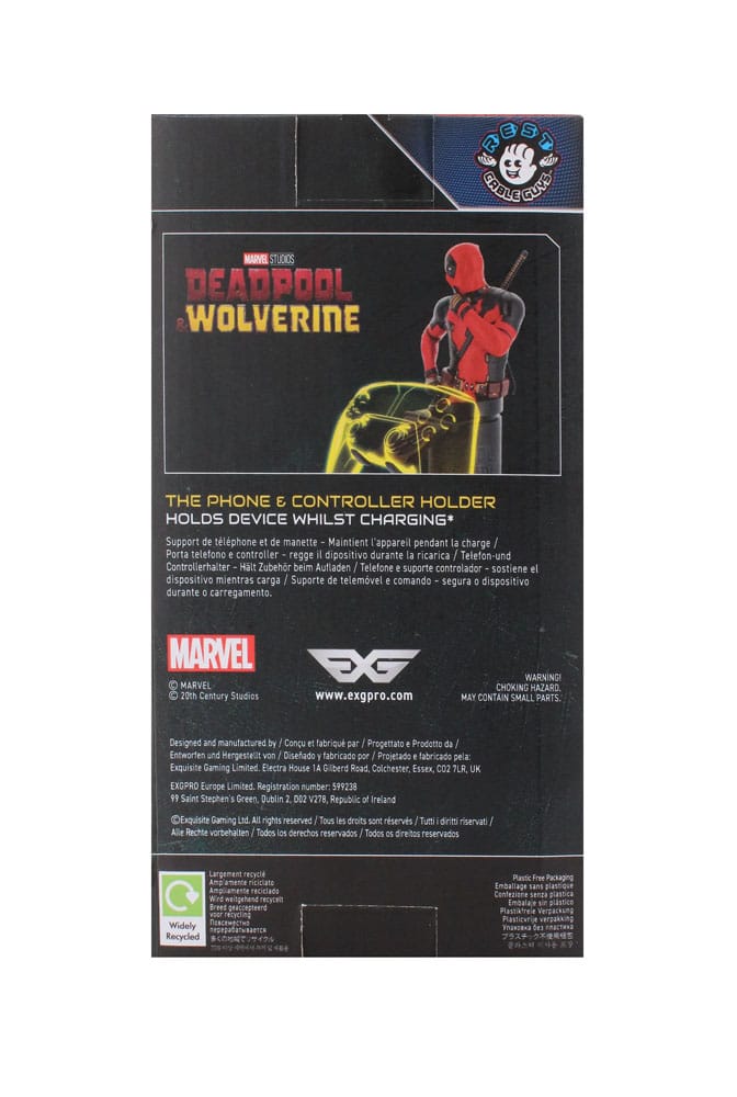 Marvel Cable Guys R.E.S.T Collectable Lade-Halter Symbiote Deadpool 3 23 cm