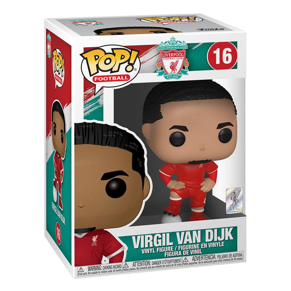 Liverpool F.C. POP! Football Vinyl Figur Virgil van Dijk 9 cm