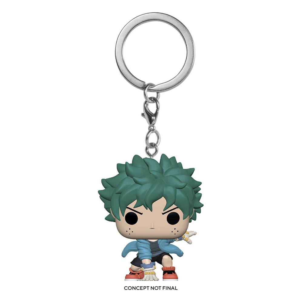 My Hero Academia Pocket POP! Vinyl Schlüsselanhänger 4 cm Deku w/ Gloves Display (12)