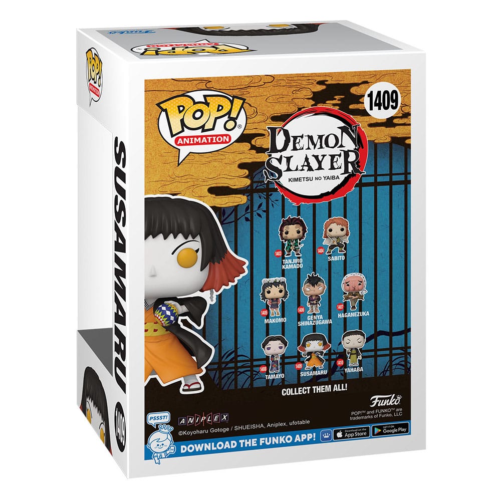 Demon Slayer: Kimetsu no Yaiba POP! Animation Vinyl Figuren Susamaru 9 cm Sortiment (6)