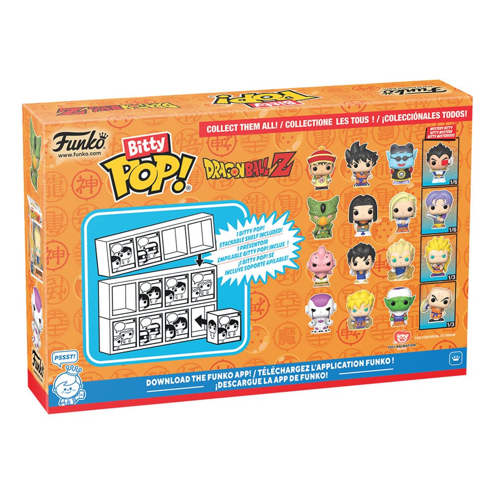 Dragon Ball Bitty POP! Vinyl Figuren 4er-Pack Series 1 2,5 cm