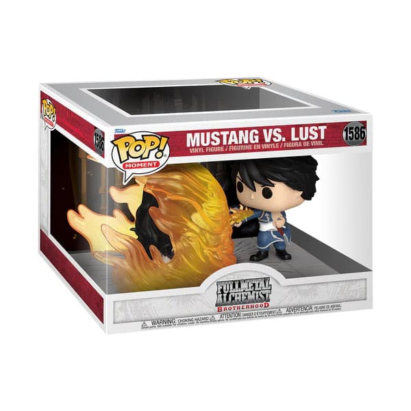 Full Metal Alchemist POP! Moment Vinyl Figuren Mustang Vs. Lust 9 cm